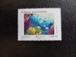 France 2024 Cept EUROPA Underwater Marine Life Coral Fish Ray Octopus 1v Mnh - Nuevos