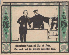 50 PFENNIG 1921 Stadt MÜLSEN-SANKT JAKOB Saxony UNC DEUTSCHLAND Notgeld #PC303 - [11] Local Banknote Issues