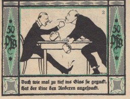 50 PFENNIG 1921 Stadt MÜLSEN-SANKT JAKOB Saxony DEUTSCHLAND Notgeld #PF605 - [11] Local Banknote Issues
