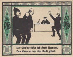 50 PFENNIG 1921 Stadt MÜLSEN-SANKT JAKOB Saxony DEUTSCHLAND Notgeld #PF604 - [11] Local Banknote Issues