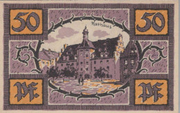 50 PFENNIG 1921 Stadt MERSEBURG Saxony DEUTSCHLAND Notgeld Banknote #PF877 - [11] Local Banknote Issues