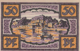 50 PFENNIG 1921 Stadt MERSEBURG Saxony UNC DEUTSCHLAND Notgeld Banknote #PI763 - [11] Local Banknote Issues
