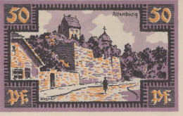 50 PFENNIG 1921 Stadt MERSEBURG Saxony DEUTSCHLAND Notgeld Banknote #PF875 - Lokale Ausgaben