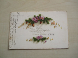 Carte Postale Ancienne  1928 FLEURS - Flowers