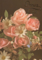 FLOWERS Vintage Postcard CPSM #PAS544.GB - Bloemen