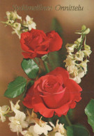 FLOWERS Vintage Postcard CPSM #PAS064.GB - Blumen
