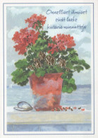 FLOWERS Vintage Postcard CPSM #PAR343.GB - Bloemen