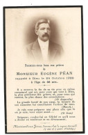 Décés  Faire Part    MONSIEUR  EUGENE PEAN 1922 à 36 ANS (1740) - Obituary Notices