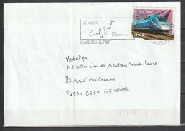 Lettre Charenton Le Pont (Val De Marne)Cran Gevrier (H.Savoie) Du 05/07/2002 Tp Yv:3475 - Cartas & Documentos