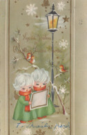 ANGEL CHRISTMAS Holidays Vintage Postcard CPSMPF #PAG783.GB - Engel