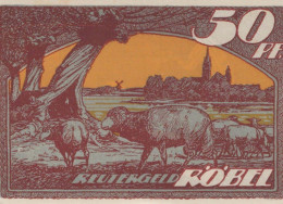 50 PFENNIG 1922 Stadt RoBEL Mecklenburg-Schwerin DEUTSCHLAND Notgeld #PG367 - [11] Local Banknote Issues