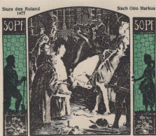 50 PFENNIG 1922 Stadt QUEDLINBURG Saxony UNC DEUTSCHLAND Notgeld Banknote #PB839 - [11] Emisiones Locales