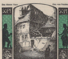 50 PFENNIG 1922 Stadt QUEDLINBURG Saxony UNC DEUTSCHLAND Notgeld Banknote #PB834 - [11] Local Banknote Issues