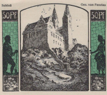 50 PFENNIG 1922 Stadt QUEDLINBURG Saxony UNC DEUTSCHLAND Notgeld Banknote #PB831 - [11] Emisiones Locales
