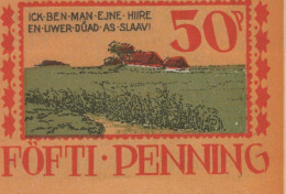 50 PFENNIG 1922 Stadt LANGENHORN IN NORDFRIESLAND UNC DEUTSCHLAND #PH660 - [11] Emisiones Locales