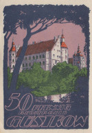 50 PFENNIG 1922 Stadt GÜSTROW Mecklenburg-Schwerin DEUTSCHLAND Notgeld #PG377 - [11] Emissioni Locali