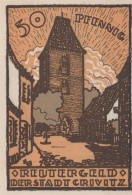 50 PFENNIG 1922 Stadt CRIVITZ Mecklenburg-Schwerin UNC DEUTSCHLAND #PA410 - [11] Emissions Locales