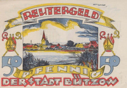 50 PFENNIG 1922 Stadt BÜTZOW Mecklenburg-Schwerin DEUTSCHLAND Notgeld #PJ134 - Lokale Ausgaben