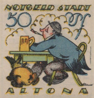 50 PFENNIG 1922 Stadt ALTONA Schleswig-Holstein UNC DEUTSCHLAND Notgeld #PA052 - [11] Local Banknote Issues