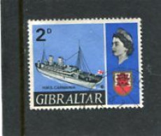 GIBRALTAR - 1967  2d   DEFINITIVE  FINE USED - Gibilterra