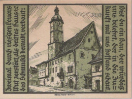 50 PFENNIG 1921 Stadt WEISSENSEE Saxony DEUTSCHLAND Notgeld Banknote #PF617 - [11] Emisiones Locales