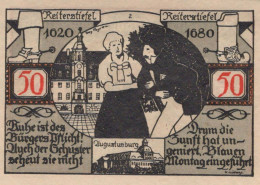 50 PFENNIG 1921 Stadt WEISSENFELS Saxony UNC DEUTSCHLAND Notgeld Banknote #PI008 - Lokale Ausgaben