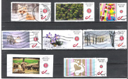Belgique - Lot De 8 Duo-stamps - Verzamelingen