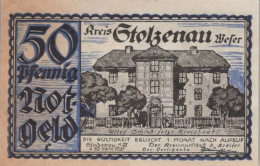 50 PFENNIG 1921 Stadt STOLZENAU Hanover UNC DEUTSCHLAND Notgeld Banknote #PJ202 - [11] Emisiones Locales