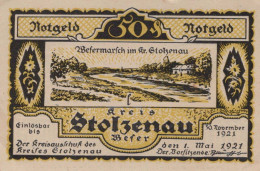 50 PFENNIG 1921 Stadt STOLZENAU Hanover DEUTSCHLAND Notgeld Banknote #PJ085 - [11] Emissions Locales