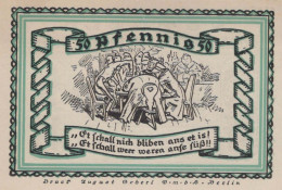 50 PFENNIG 1921 Stadt STOLZENAU Hanover DEUTSCHLAND Notgeld Banknote #PF937 - [11] Local Banknote Issues