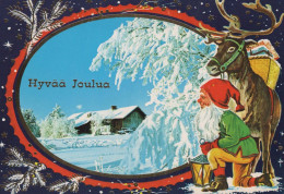 Buon Anno Natale Vintage Cartolina CPSM #PAV665.IT - New Year