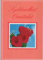 FIORI Vintage Cartolina CPSM #PAS548.IT - Flowers