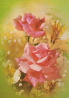 FIORI Vintage Cartolina CPSM #PAS068.IT - Flowers
