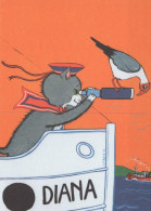 GATTO KITTY Animale Vintage Cartolina CPSM Unposted #PAM332.IT - Katzen