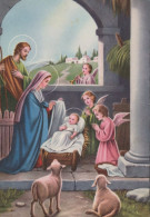 ANGELO Buon Anno Natale Vintage Cartolina CPSM #PAH789.IT - Engel