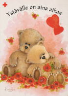 BEAR Animals Vintage Postcard CPSM #PBS252.GB - Bears