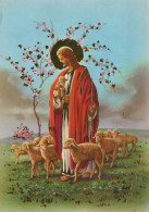 JESUS CHRIST Christianity Religion Vintage Postcard CPSM #PBP768.GB - Jezus
