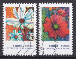 France -  Adhésifs  (autocollants )  Y&T N ° Aa  1855  Et  1859  Oblitérés - Used Stamps