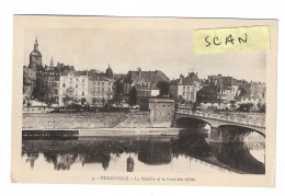 Thionville : La Moselle Et Le Pont Des Alliés - Thionville