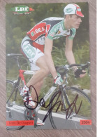 Autographe Ivan De Gasperi LPR 2004 - Cycling