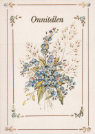 FLOWERS Vintage Ansichtskarte Postkarte CPSM #PAR285.DE - Flowers