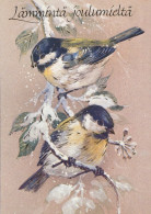 VOGEL Tier Vintage Ansichtskarte Postkarte CPSM #PAM962.DE - Vögel