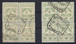 Caja Postal Usados. Cordoba Y Granada - Revenue Stamps