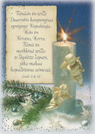 ENGEL WEIHNACHTSFERIEN Feiern & Feste Vintage Ansichtskarte Postkarte CPSM #PAH849.DE - Anges