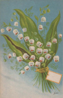 FIORI Vintage Cartolina CPSMPF #PKG013.IT - Flores