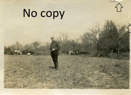 PHOTO FRANCAISE - POSITION DES 75 A GEZONCOURT PRES DU BOIS LE PRETRE - GRISCOURT MEURTHE ET MOSELLE 1914 1918 - War, Military