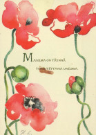 FIORI Vintage Cartolina CPSM #PBZ777.IT - Flores