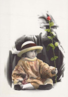 BAMBINO Ritratto Vintage Cartolina CPSM #PBU699.IT - Abbildungen