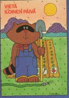 GATTO KITTY Animale Vintage Cartolina CPSM #PBQ811.IT - Gatos