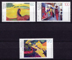 Bund BRD 1992 Mi. 1617-1619 Deutsche Malerei ** Postfrisch  (6785 - Sonstige & Ohne Zuordnung